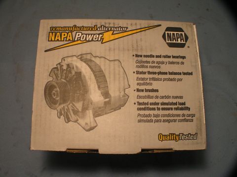 2000 Ford Excursion - Refurbished Ford Powerstroke alternator from Napa with a 3-year warranty.