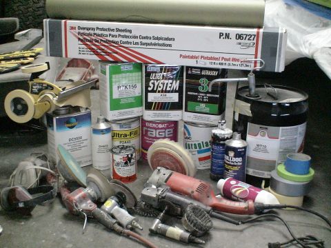 1993 Ford C-350 (Centurion Conversions) - all materials used