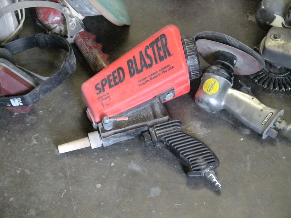 spot sandblaster