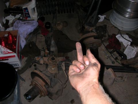 1984 Ford Bronco - traditional TTB salute.