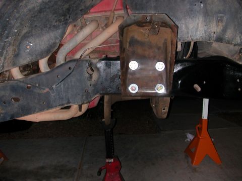 1984 Ford Bronco - TTB drop brackets gone..