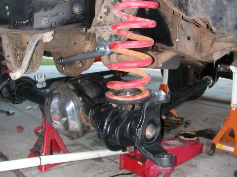 1984 Ford Bronco - Bracer Bar test fit and drilling.