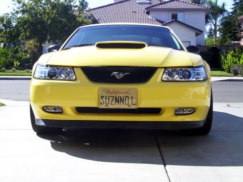 2002 Ford Mustang - Clear Foglights added