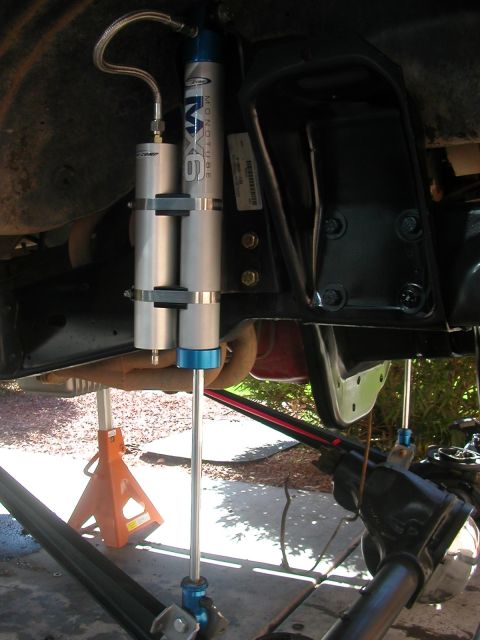 1984 Ford Bronco - also put on a set of these procomp MX6's.