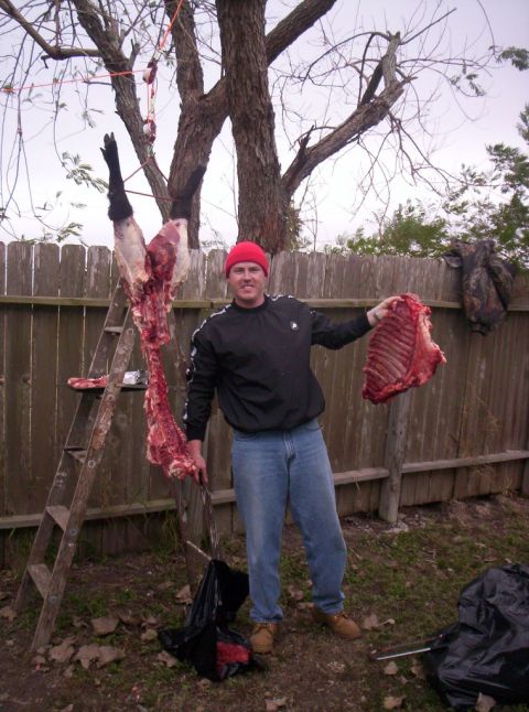 1986 Ford Bronco - Skinning a 200+lb Russion Boar
