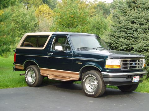 1995 Ford Bronco - other side (stock)