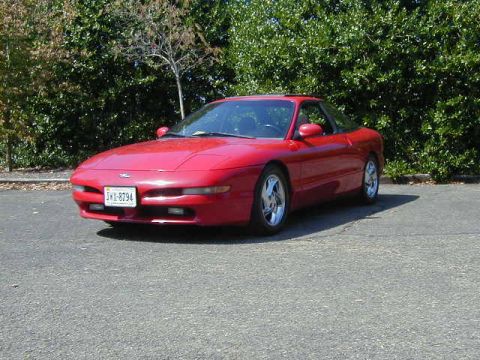 1997 Ford Probe - This 1997 Ford Probe is shown from the front-three-quarter view, parked outdoors.