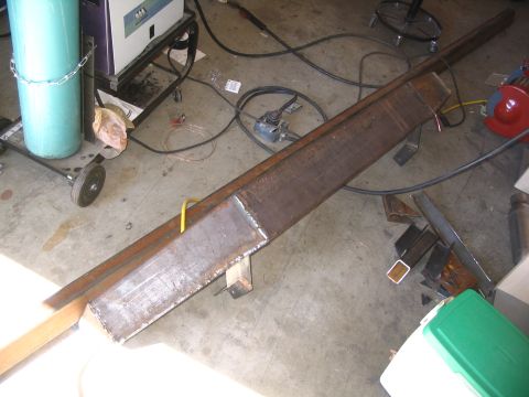 1993 Toyota 4Runner - main bumper... pre-grinding...