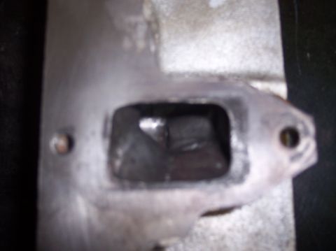 1967 Ford Mustang - Engine cylinder head port detail, likely from a V8 engine.
