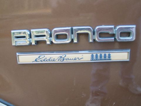 1988 Ford Bronco - 1988 Eddie Bauer "5 tree" fender