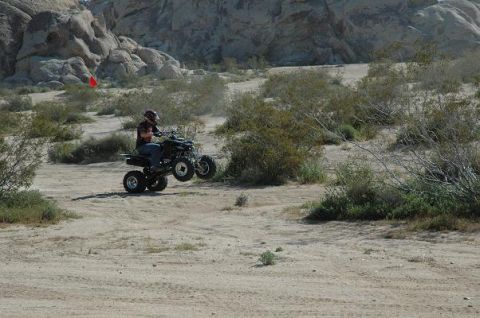 2005 Yamaha RAPTOR 660 “shit and git!”