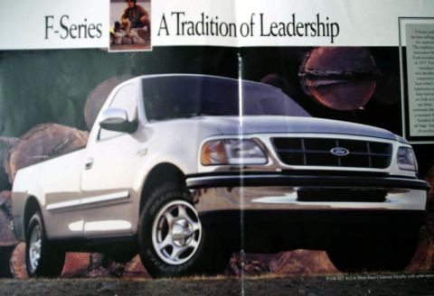1997 Ford F-150 - F-150 XLT 4x2 in Silver Forst Clearcoat Metallic with some optional equipment F-Series pickups have been the best-selling trucks in America…