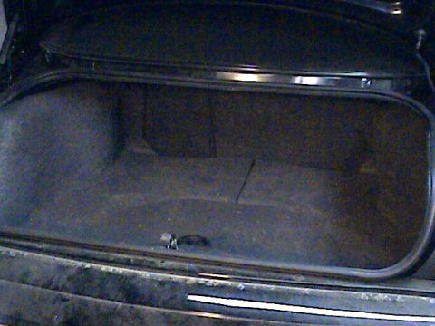 1981 Ford Bronco - This is what I started with......just a plain trunk.