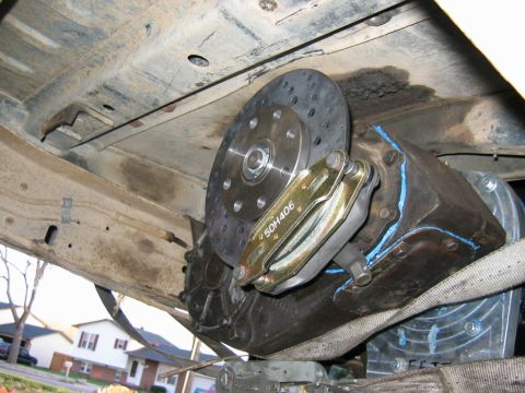 1978 Ford Bronco - High angle e-brake