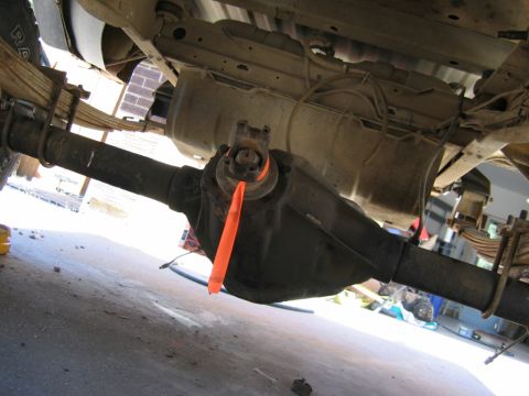 1978 Ford Bronco - The rear 14 Bolt with disk brake conversion