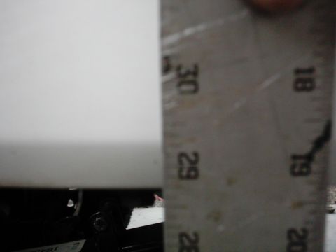 1978 Ford Bronco - A ruler is used to measure an unknown object or space.