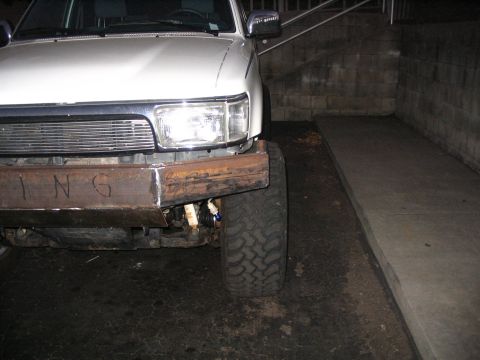 1993 Toyota 4Runner - side after trim...