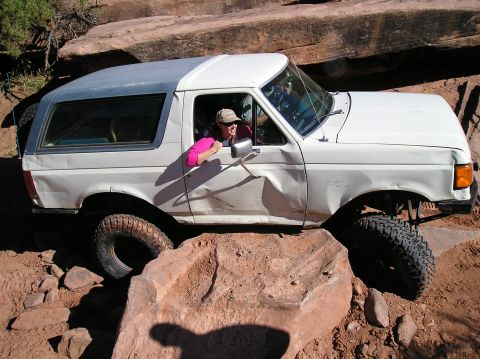 1993 Ford Bronco - nathen on pritchett canyon