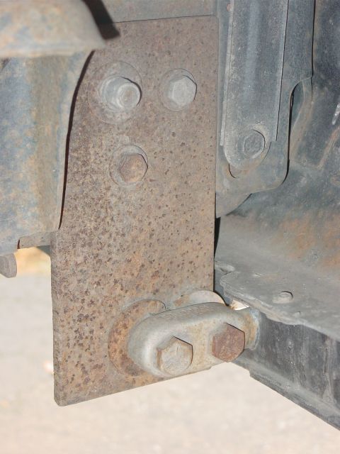 1989 Ford Bronco - View from the outside of the frame rail on the pass side. Looks clean and they work great.