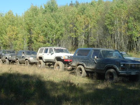 1982 Ford Bronco - Partial group shot