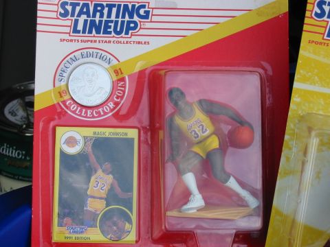 1991 Ford Bronco - This is a collectible toy Magic Johnson, not a 1991 Ford Bronco.