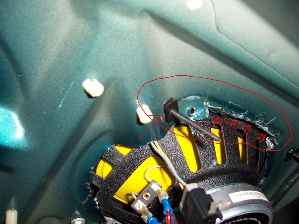 Close-up of interior car part with yellow component and wiring