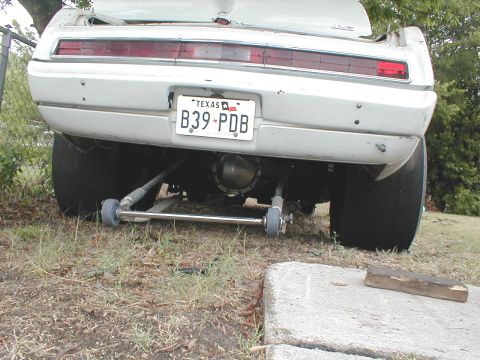 1972 Dodge Avenger - Puttin the power to the pavement Mark Williams rear setup