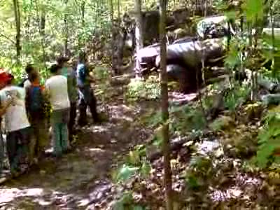 1989 Jeep Wrangler - The Yota losing a mirror with alittle team work