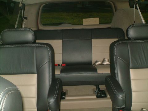 2005 Ford Excursion - Eddie Bauer Two-tone leather interior