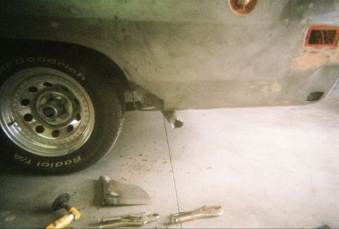 1970 Ford Ranchero - Rust surgery - all metal, no plastic