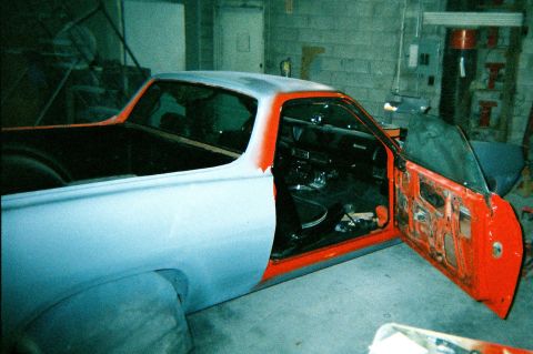 1970 Ford Ranchero - Painted door jambs