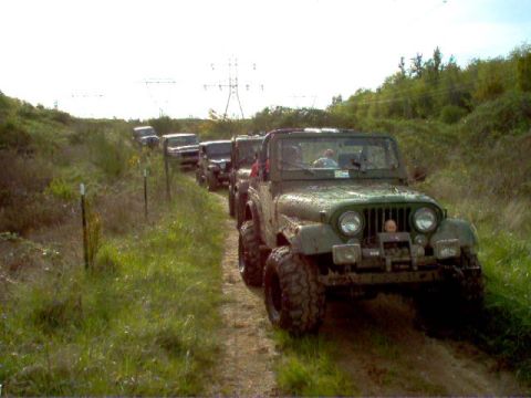 1979 Ford Bronco - Coming out from a good days ride!