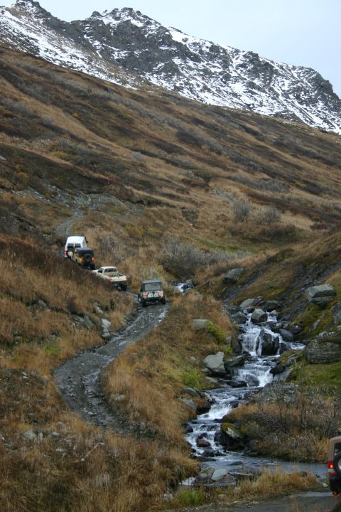 2003 Jeep TJ - The dark lord overcoming his vertical limit.