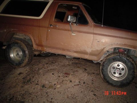 1986 Ford Bronco - a little light crawling.