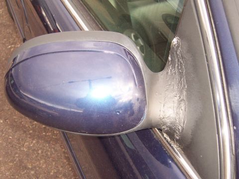 2002 Mercury Sable - BAD mirror repair job