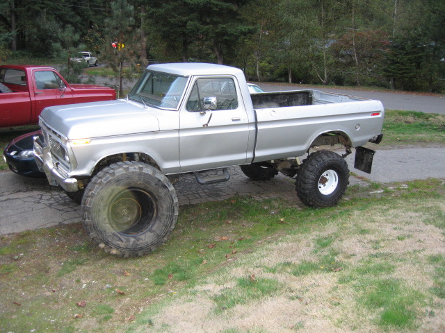 Here are my new 46" michelins.  Did I go too big :)
