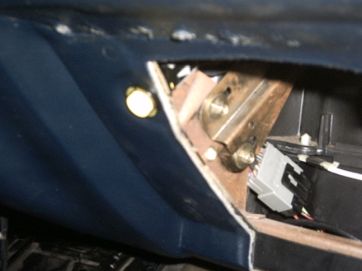 Interior wiring harness connector with SuperMotors logo