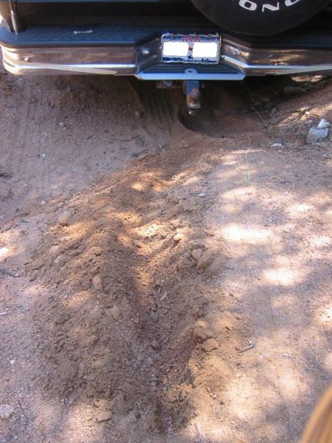1995 Ford Bronco - i can't cut it off till i have my new bumper. till then i will keep plowing trails