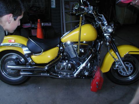 1998 Suzuki VL 1500 Intruder Classic “faux harley”
