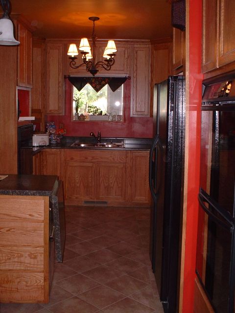 2006 Ford E350 - Remodeled kitchen.
