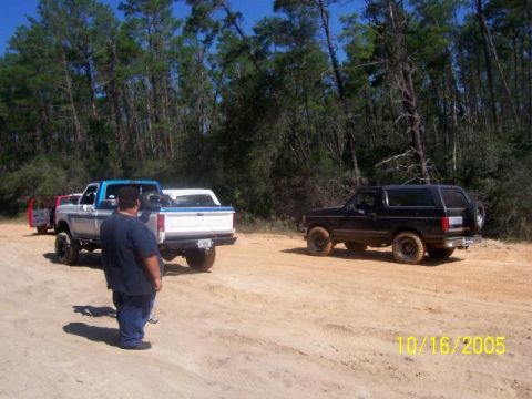 1987 Ford Bronco - Partial group shot 1