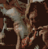 1995 Ford Bronco - A person is holding a white object, with a blurred background.