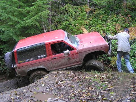 1985 Ford Bronco II - Chet's Crack Trail - The Culvert