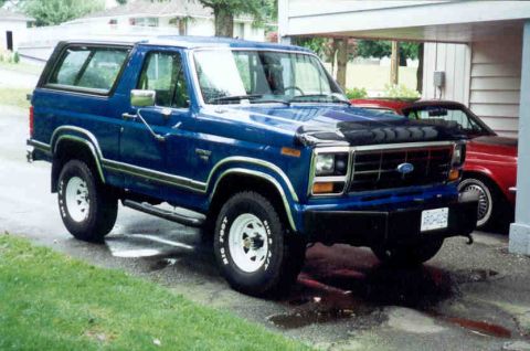 1989 Ford Bronco - before the really bad day