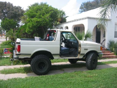 1989 Ford Bronco - Doorless and Topless