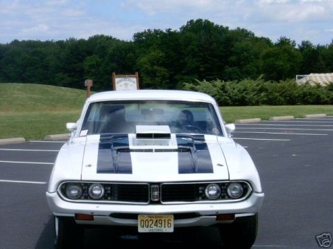 1970 Ford Ranchero - waste of a gt hood