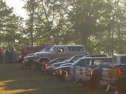 1979 Ford Bronco - A 1978 Ford Bronco is seen parked in a field with other vehicles during an outdoor event.