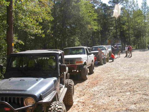 1990 Ford Bronco - Lined up and ready to tackle Daniel.