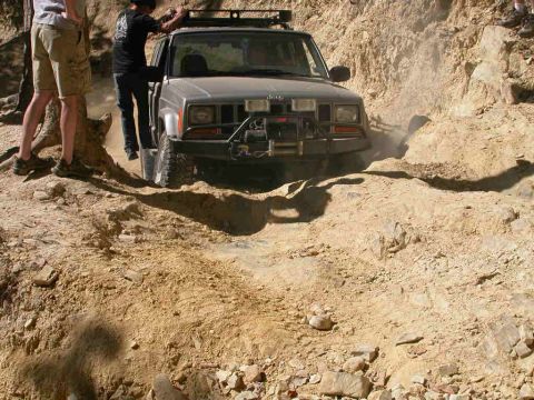 1990 Ford Bronco - This Cherokee was entirely too nice to be out here, it didn't have a ding on it anywhere I could see. You can see in this pic that he neede…