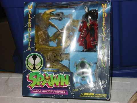 1991 Ford Bronco - This is a photo of a Spawn action figure toy set, not a 1991 Ford Bronco.